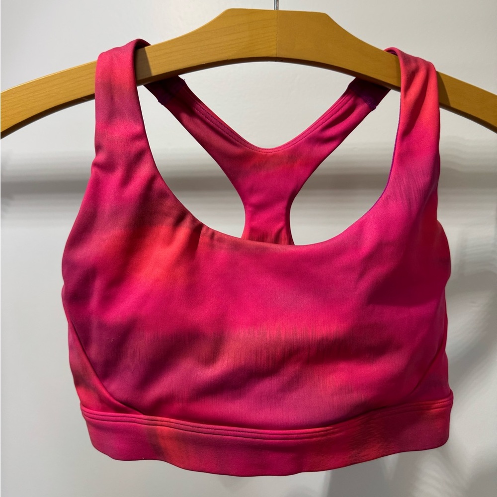 Athleta Pink Interval Sports Bra